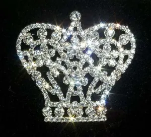 #11973 Tall Royal Crown Pin