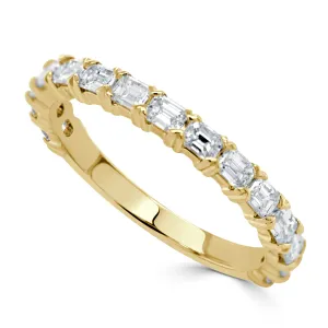 14k Gold & Diamond Stackable Ring - 1.00ct