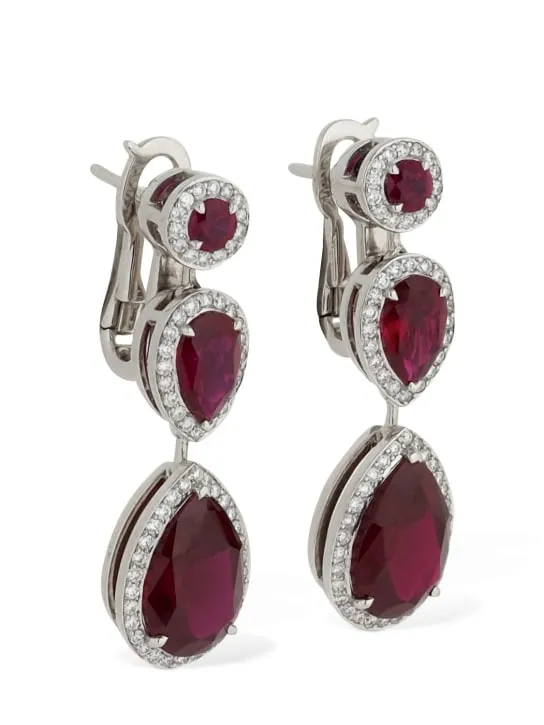 Atelier Swarovski   Lola drop earrings 