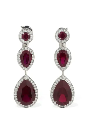 Atelier Swarovski   Lola drop earrings 