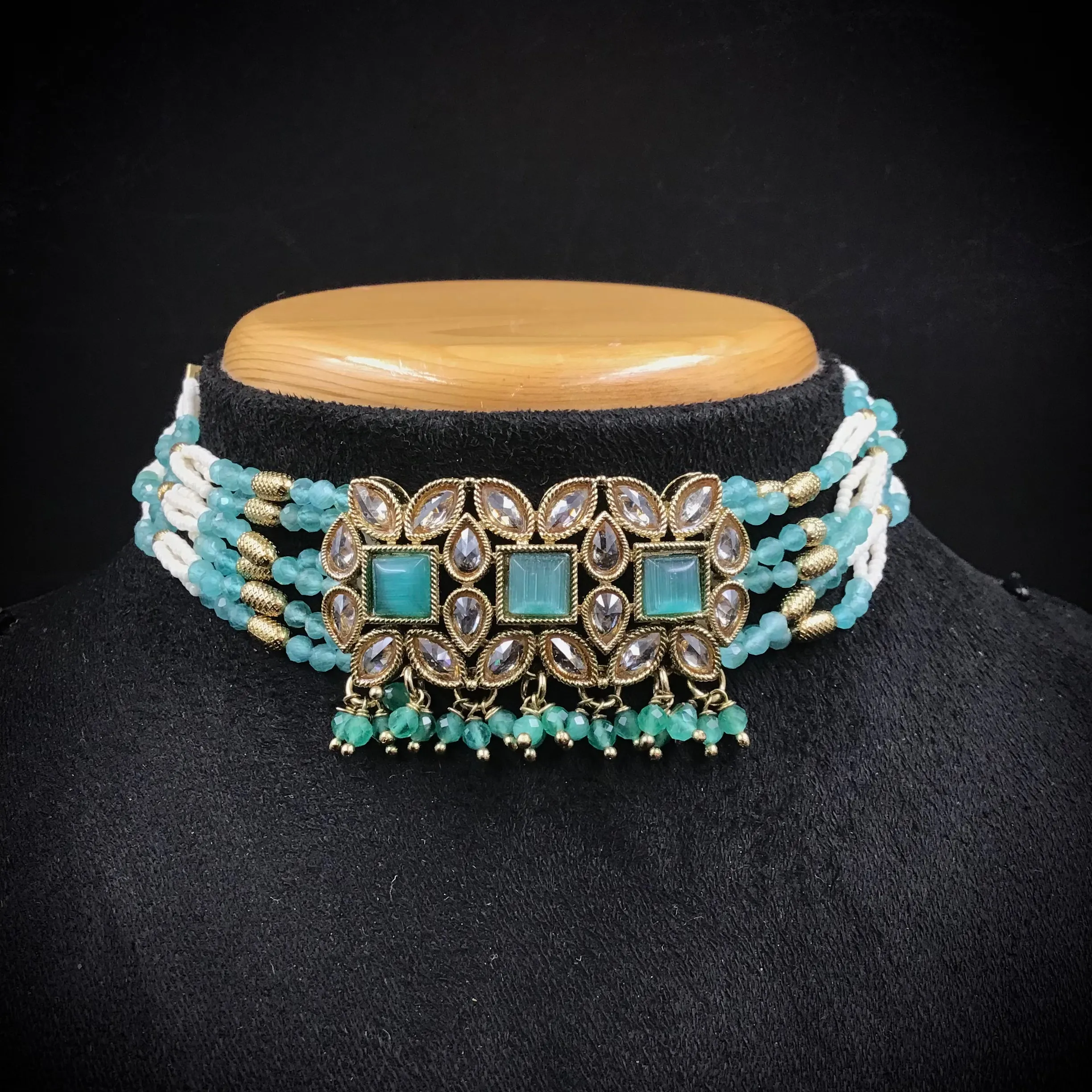 Choker Antique Necklace Set 7173-33