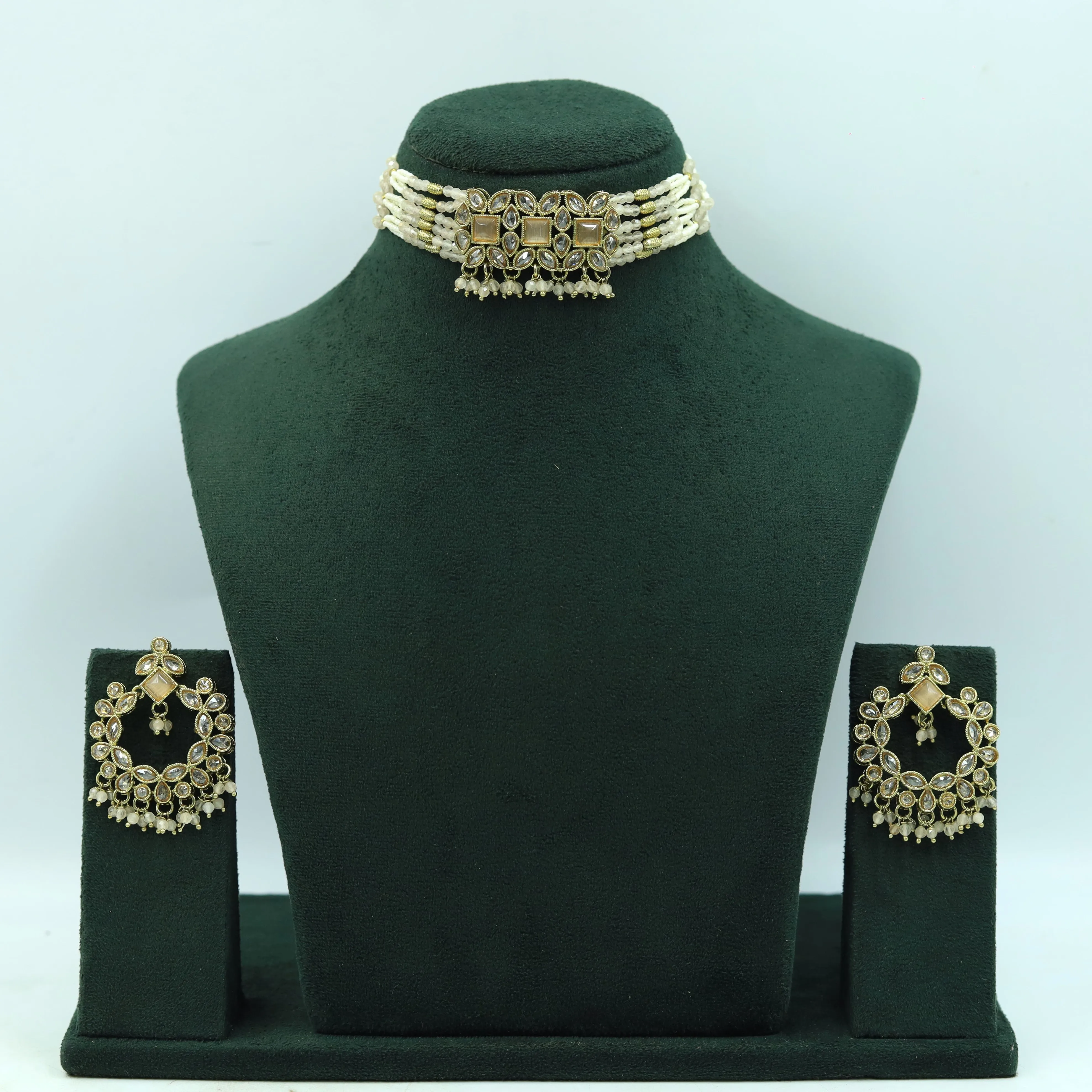 Choker Antique Necklace Set 7173-33