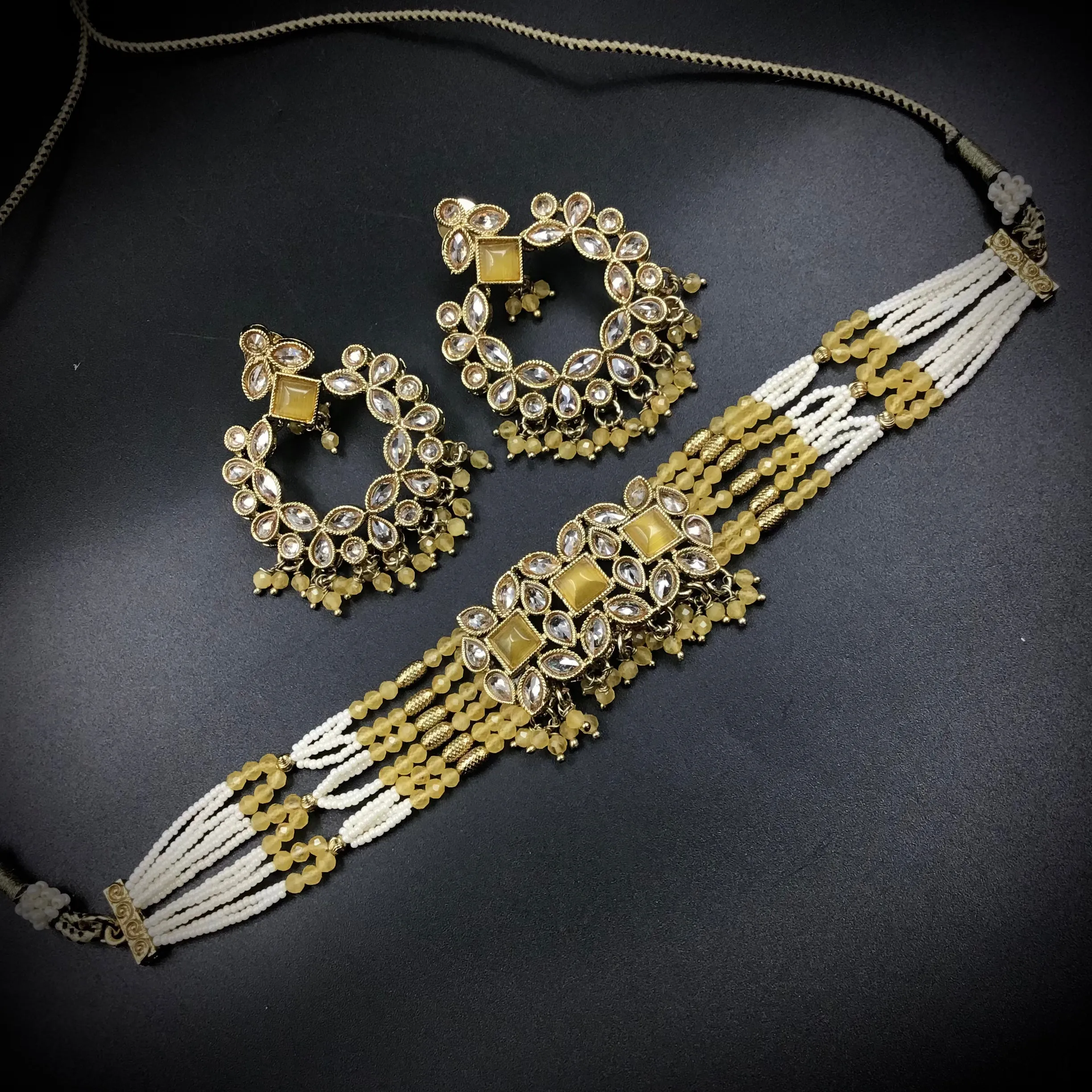 Choker Antique Necklace Set 7173-33