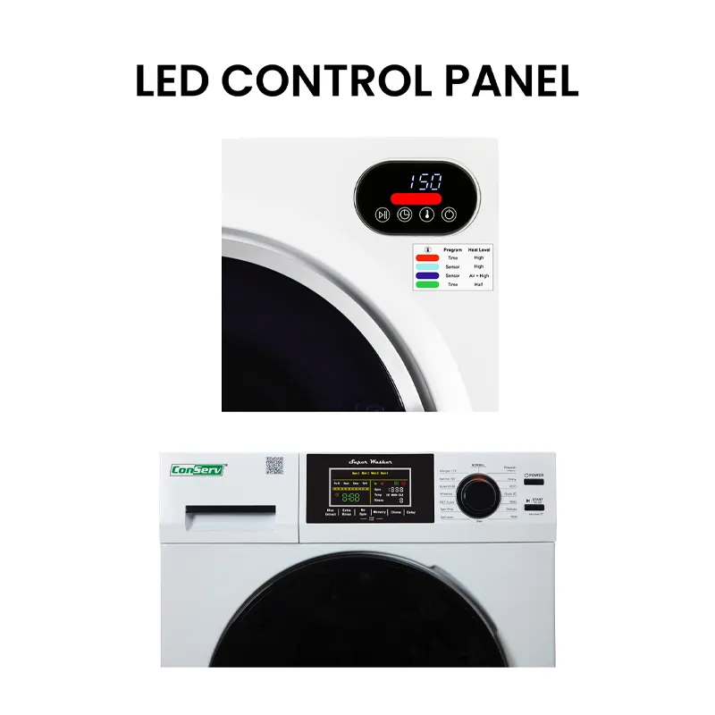 Conserv ECONOMY STACKABLE 13 lbs Washer   Compact Vented Sensor Dryer 3.5cf 110V