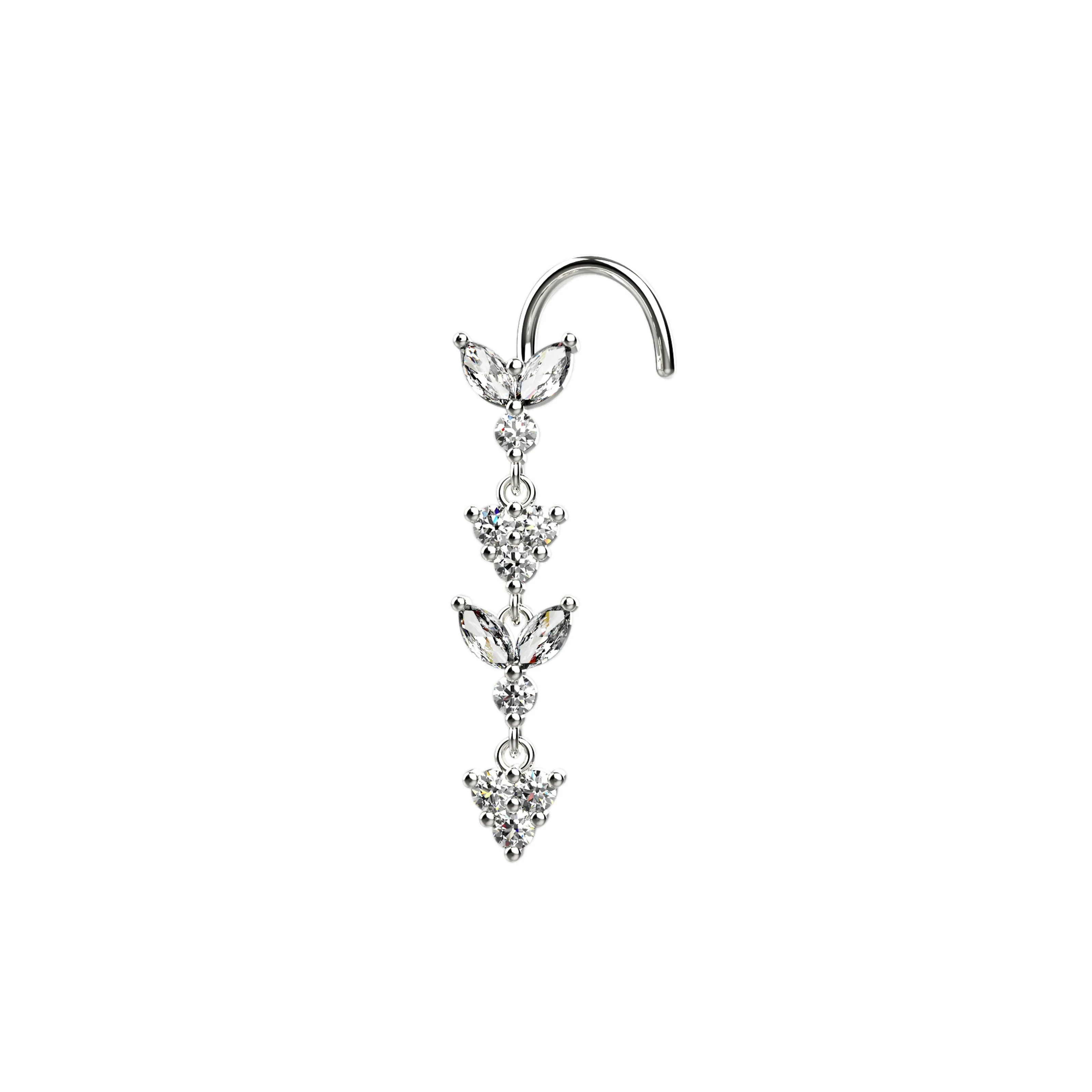 Dangle Nose Ring & Nose Piercing Jewelry – Stylish Nose Rings