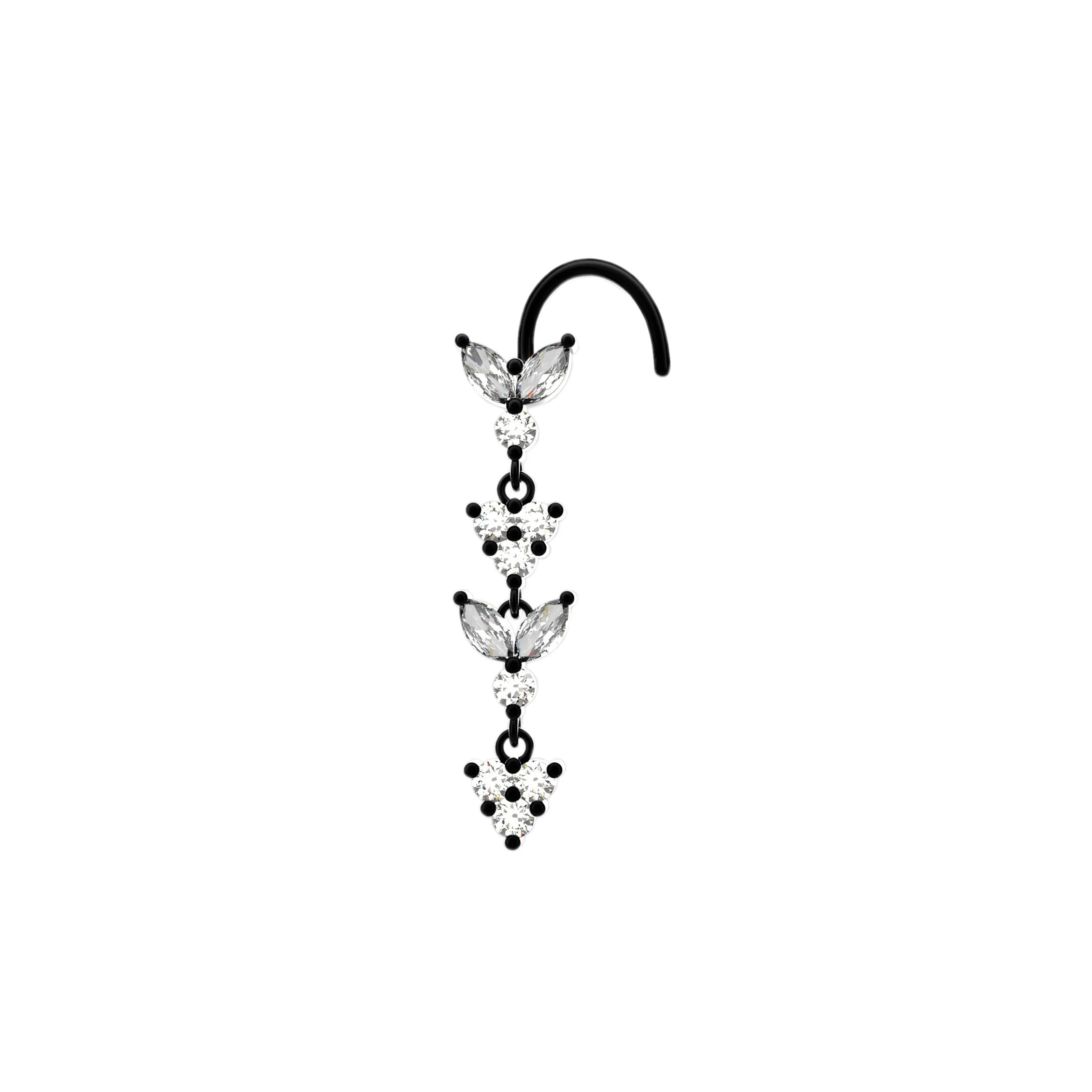 Dangle Nose Ring & Nose Piercing Jewelry – Stylish Nose Rings