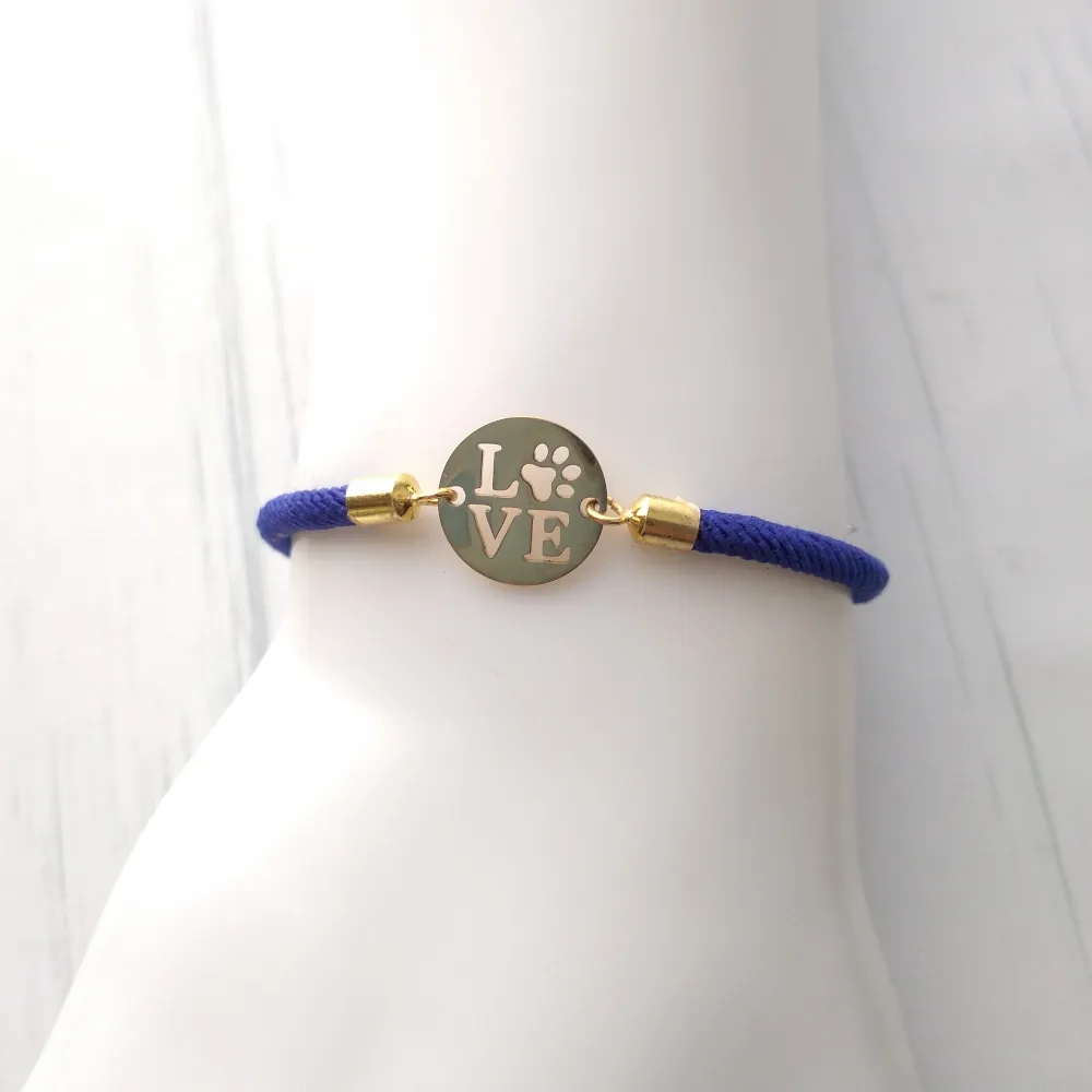 Dani Love Corded Slider Bracelet