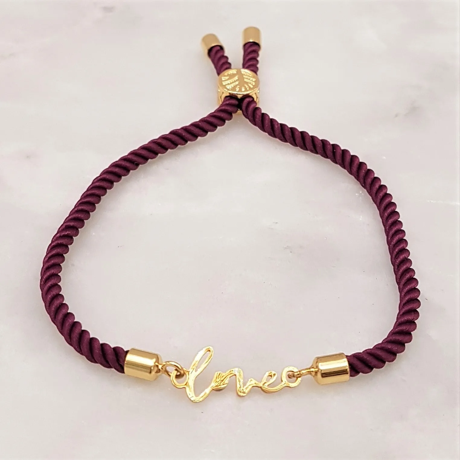 Dani Love Corded Slider Bracelet