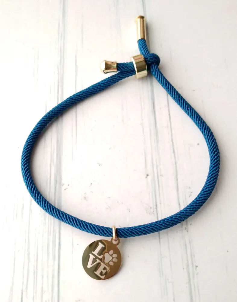 Dani Love Corded Slider Bracelet