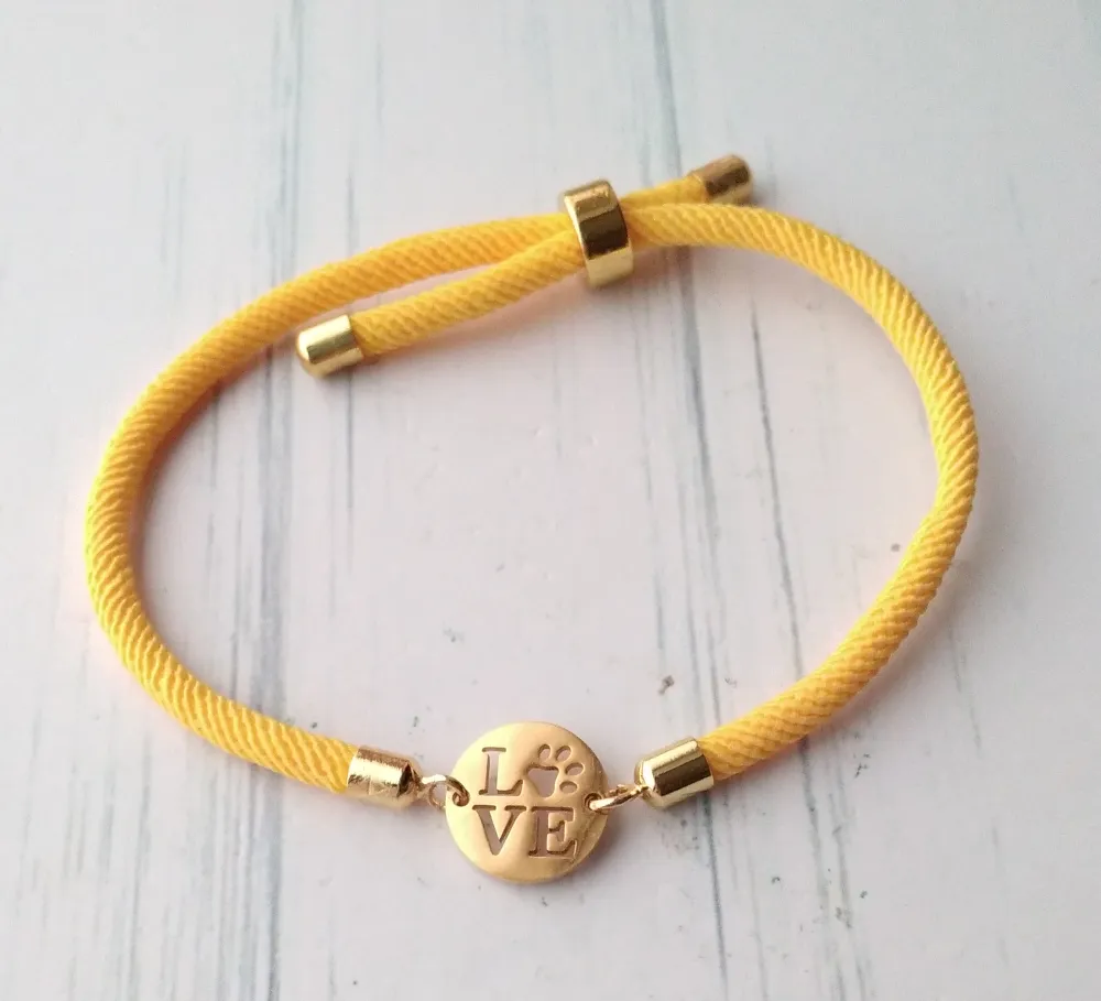 Dani Love Corded Slider Bracelet