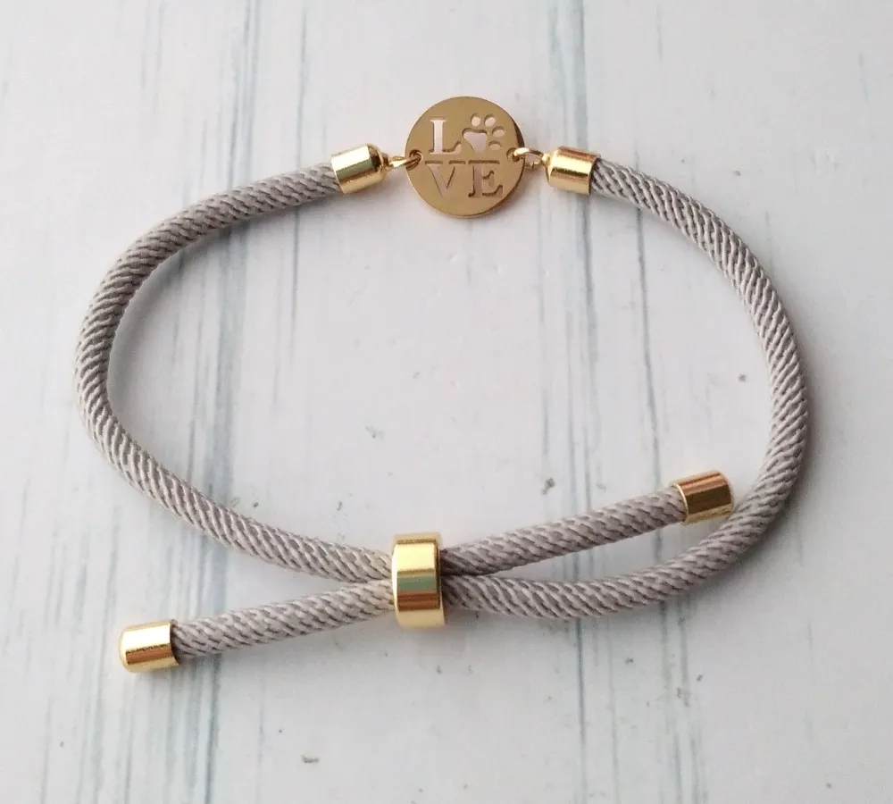 Dani Love Corded Slider Bracelet