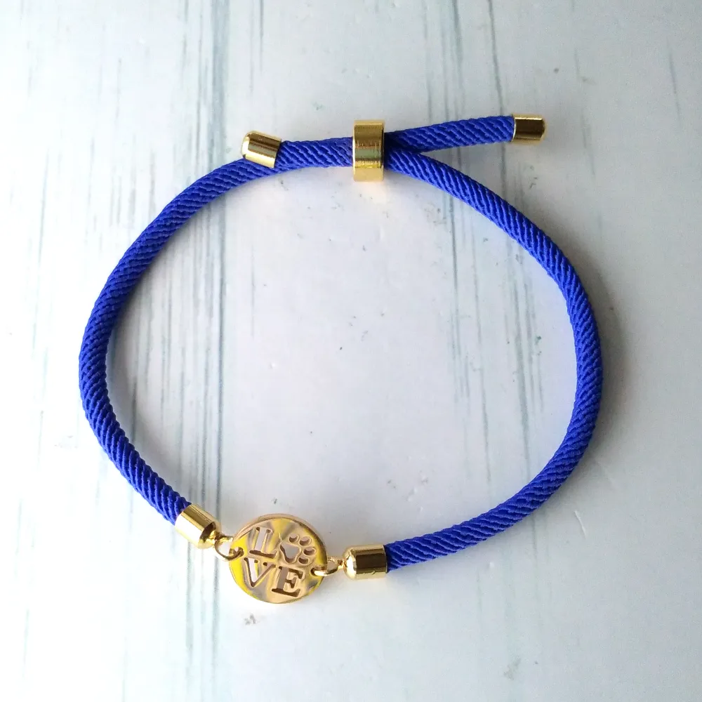 Dani Love Corded Slider Bracelet