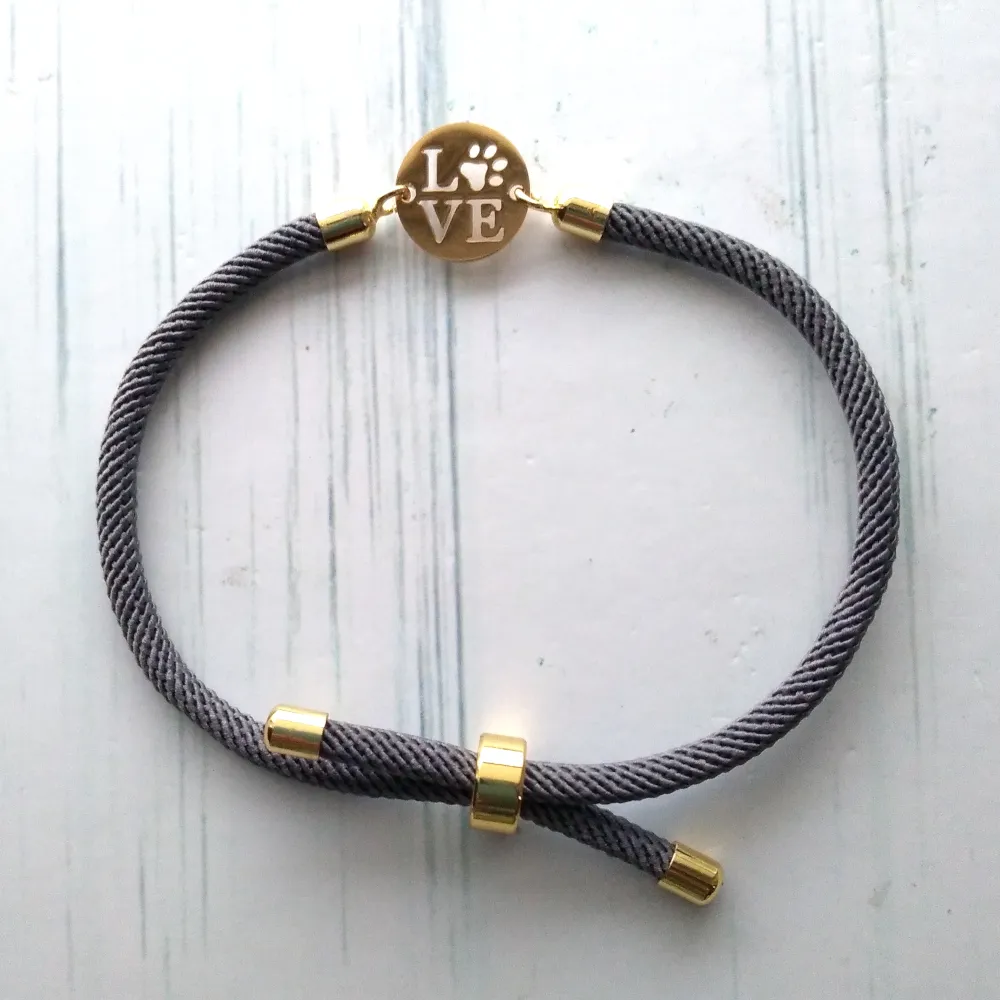 Dani Love Corded Slider Bracelet