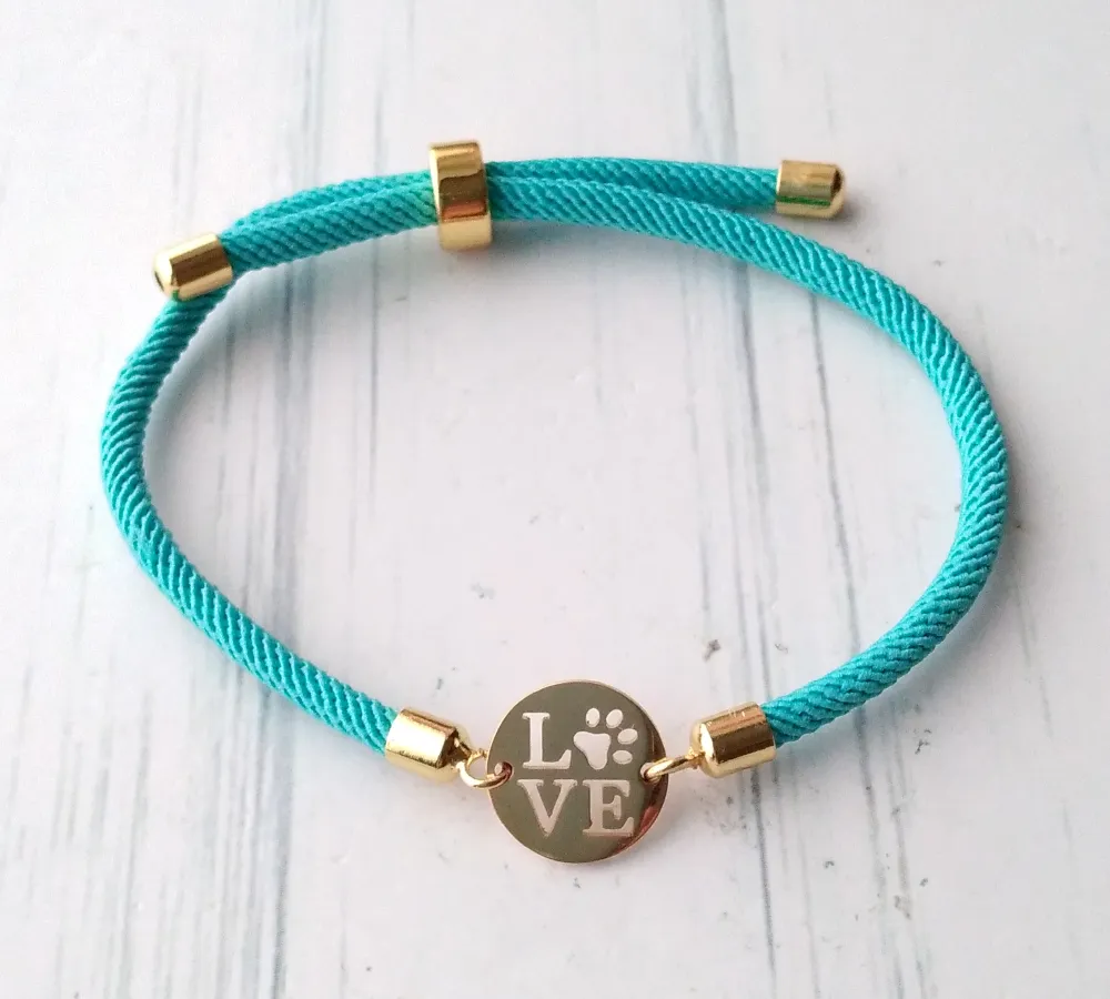 Dani Love Corded Slider Bracelet