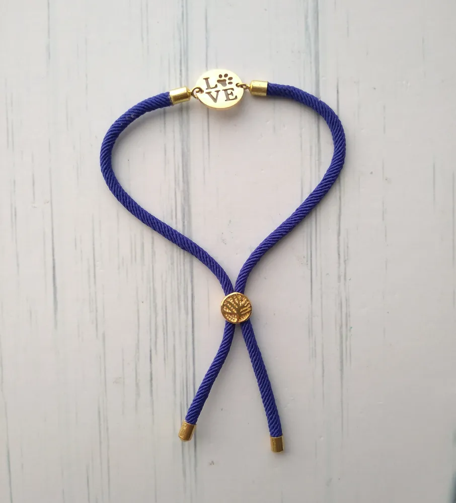 Dani Love Corded Slider Bracelet