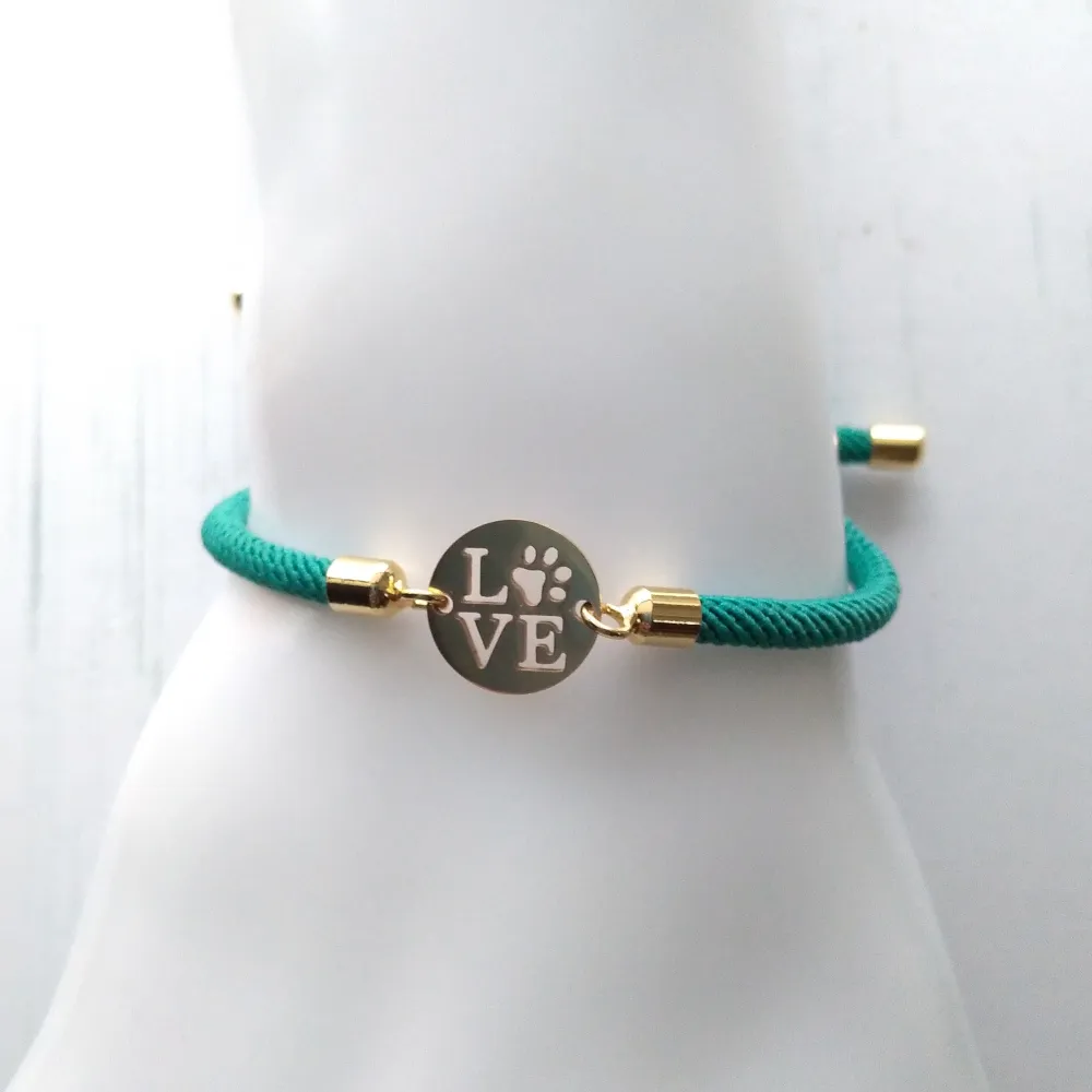 Dani Love Corded Slider Bracelet