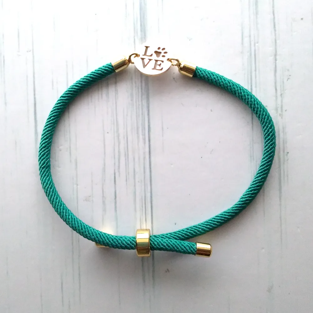 Dani Love Corded Slider Bracelet