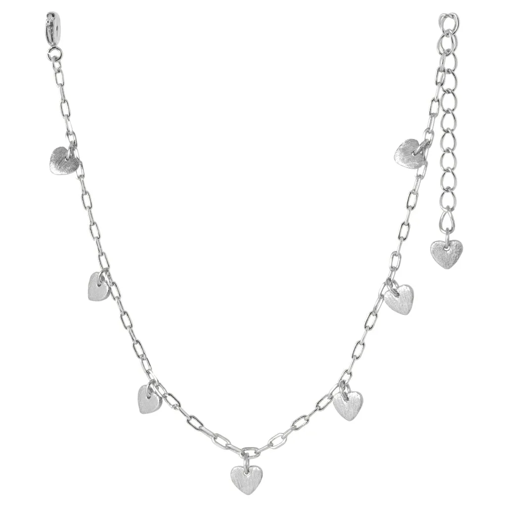 Love U Bracelet silver plated - Silver Plated