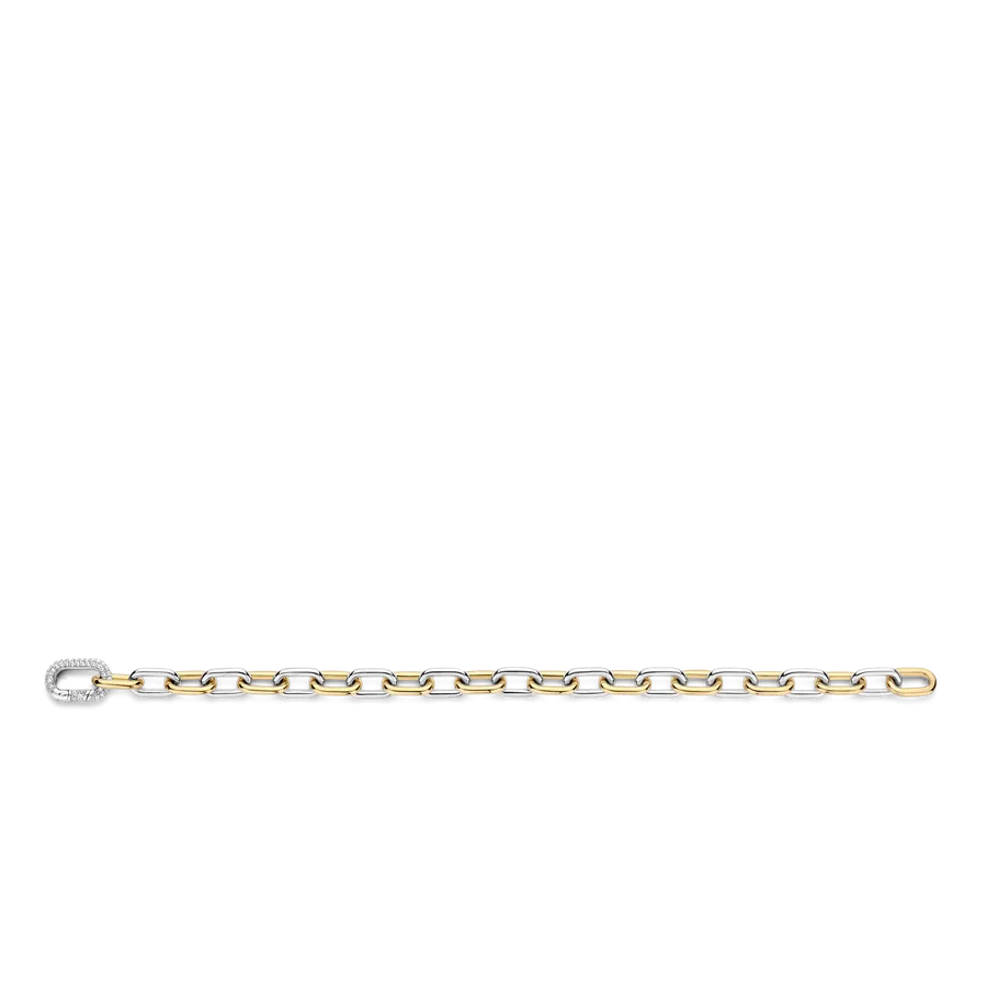 Milano Chain Link Bracelet - Gold/Silver - 23052ZY