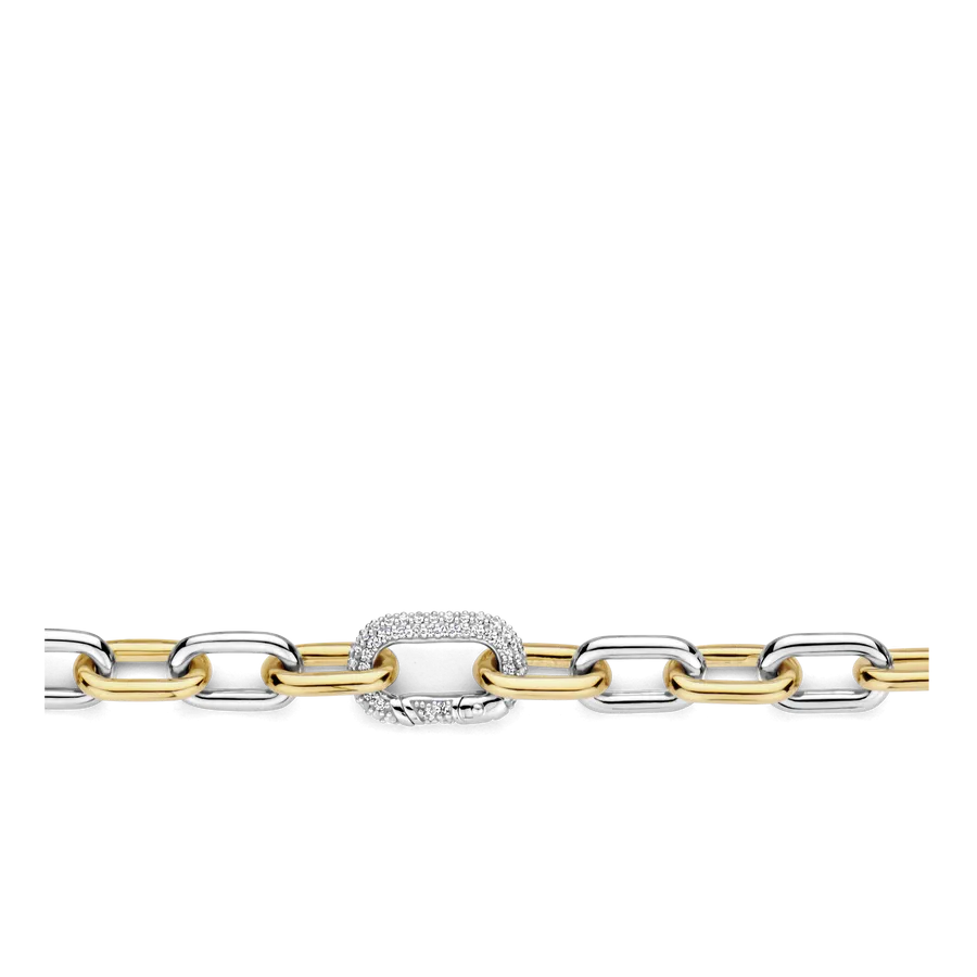 Milano Chain Link Bracelet - Gold/Silver - 23052ZY
