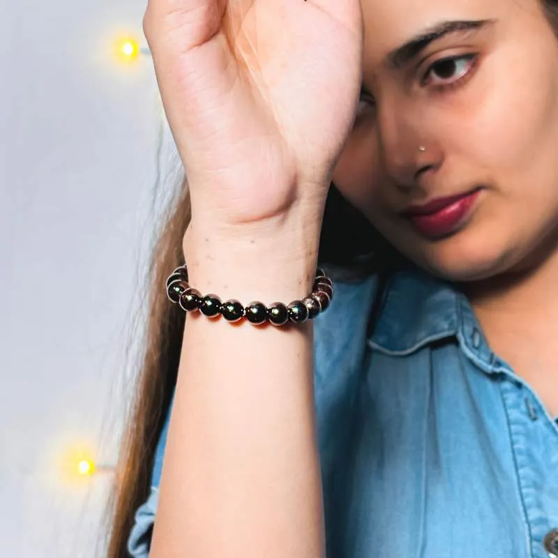 Natural Garnet Stone Bracelet