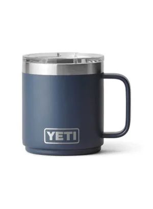 Navy YETI YRAM10MS Rambler 10 Oz Stackable Mug With Magslider Lid 