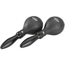 Remo CROWN PERCUSSION® Pro Maracas Set, 3" x 10.5" Black