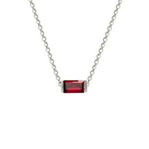 Rhodolite Garnet Bonbon Necklace