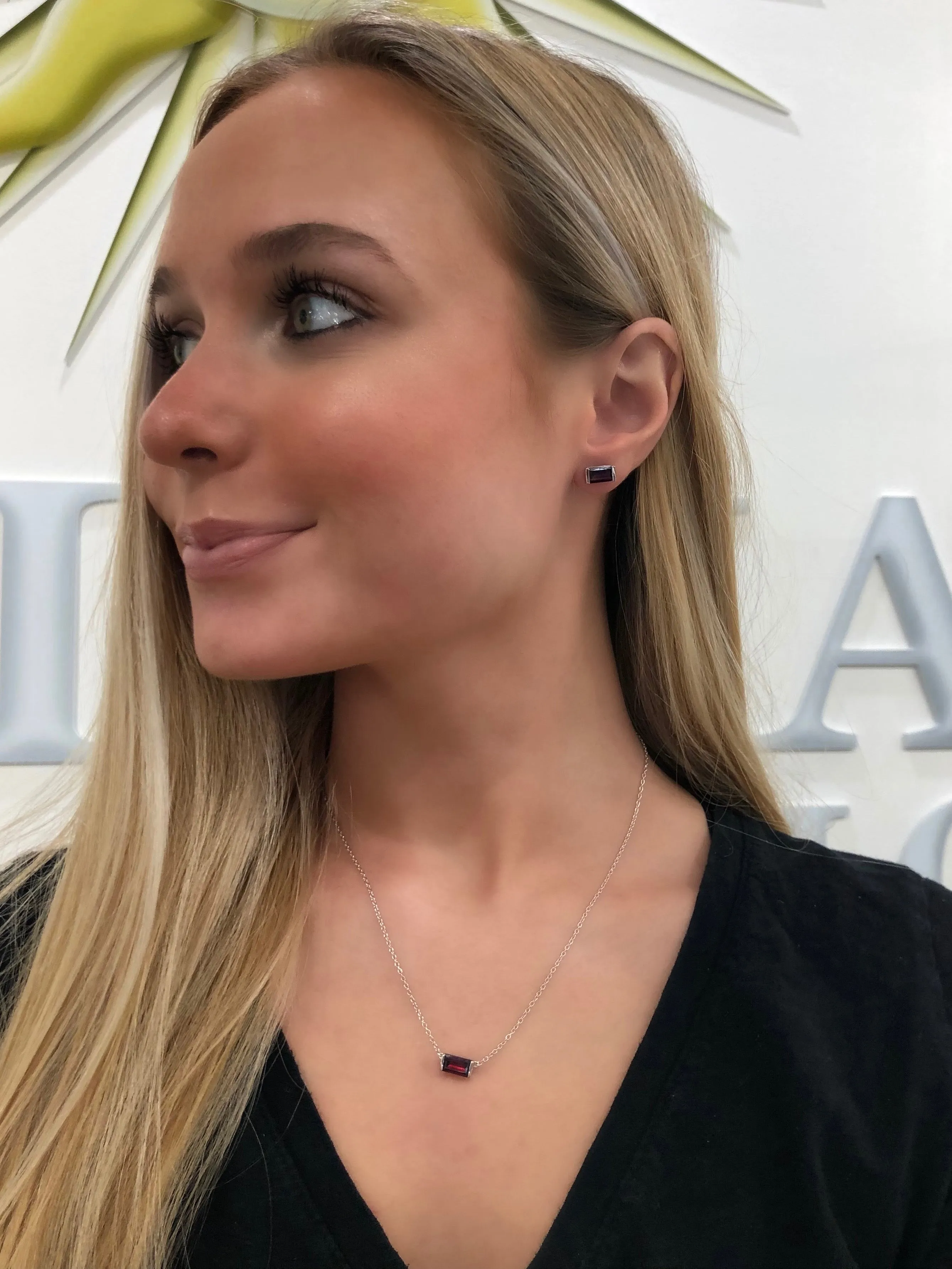 Rhodolite Garnet Bonbon Necklace