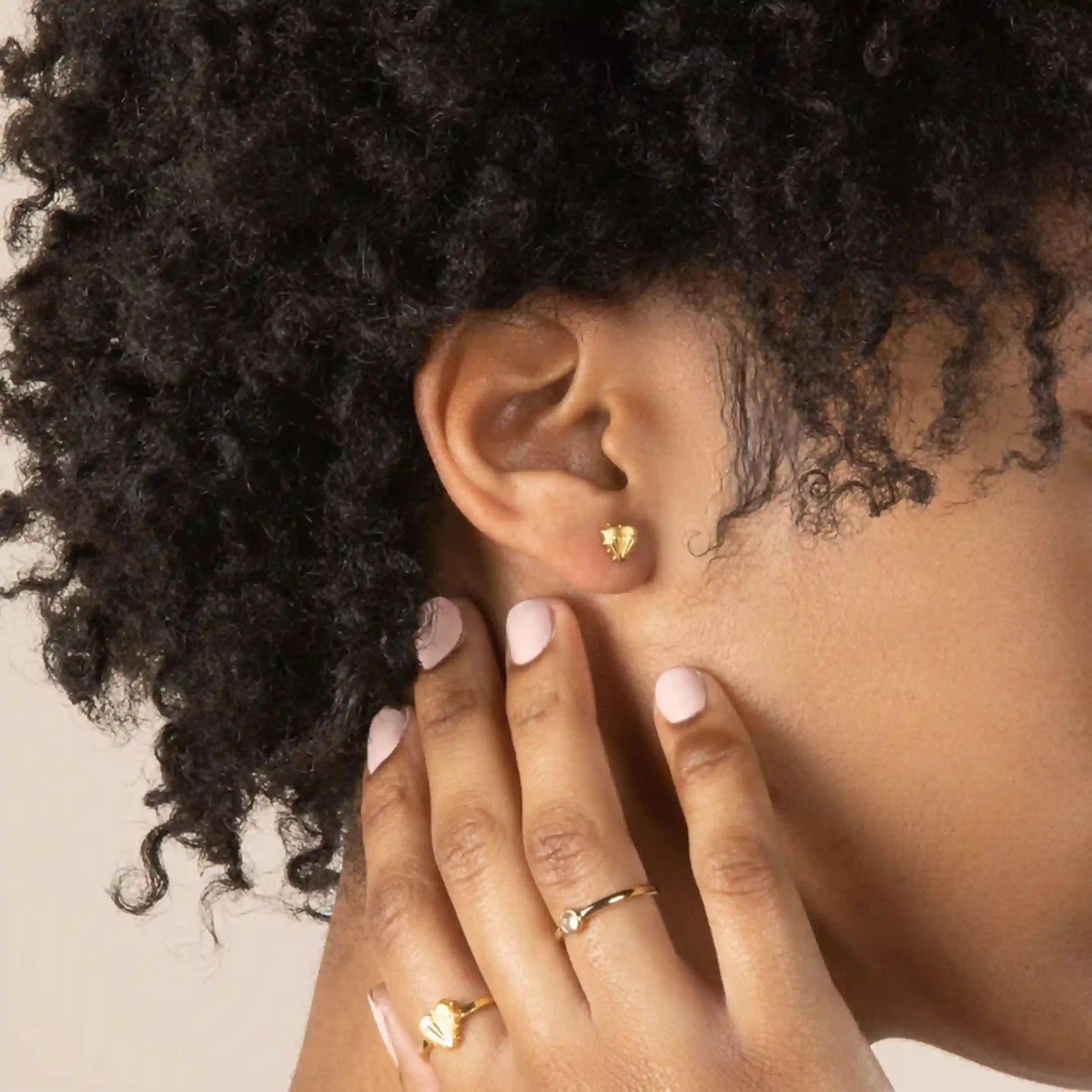 Spiked Heart Ring