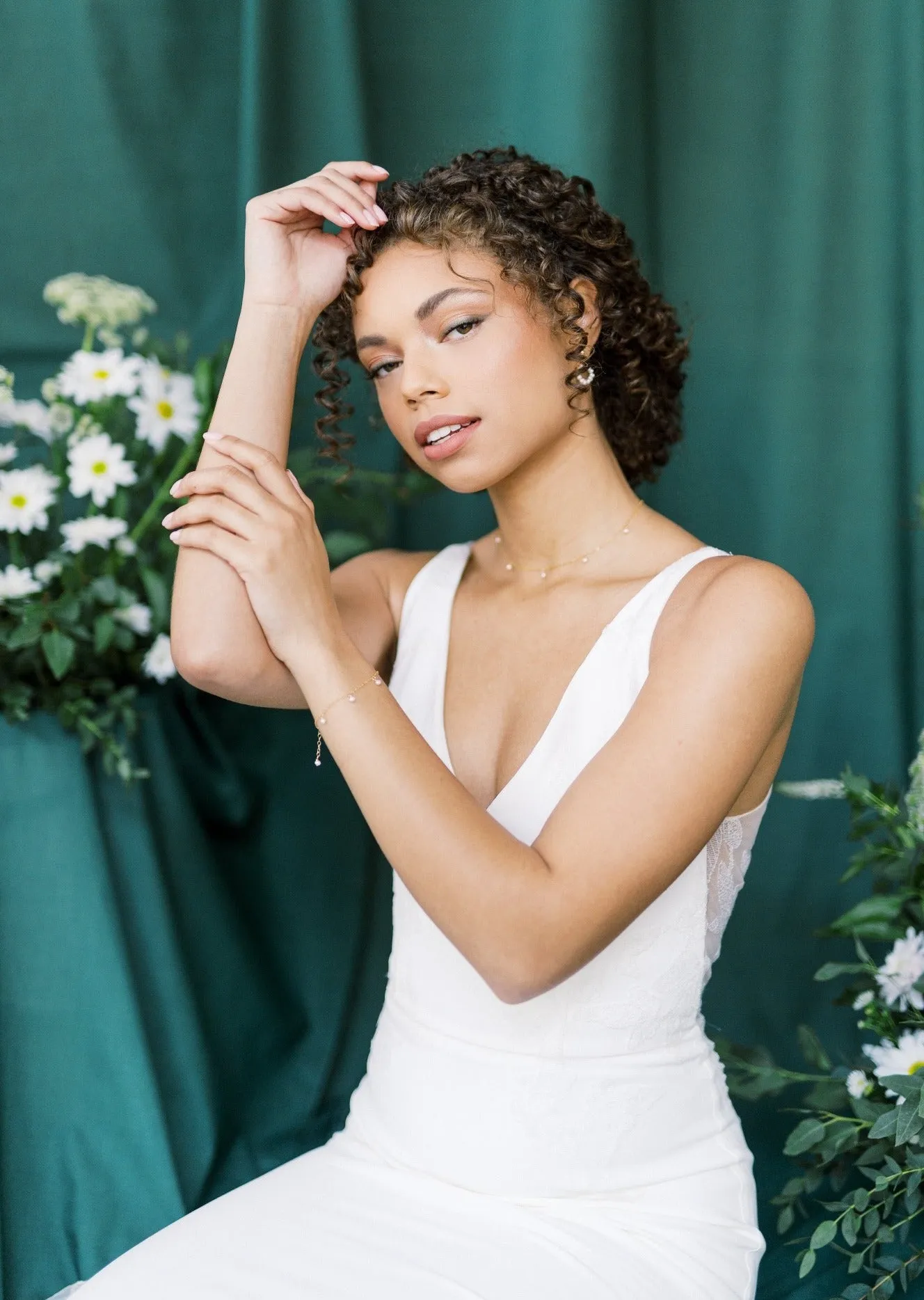 WILLA, ALEXA and ANAIS Freshwater Pearl Bridal Jewelry Set