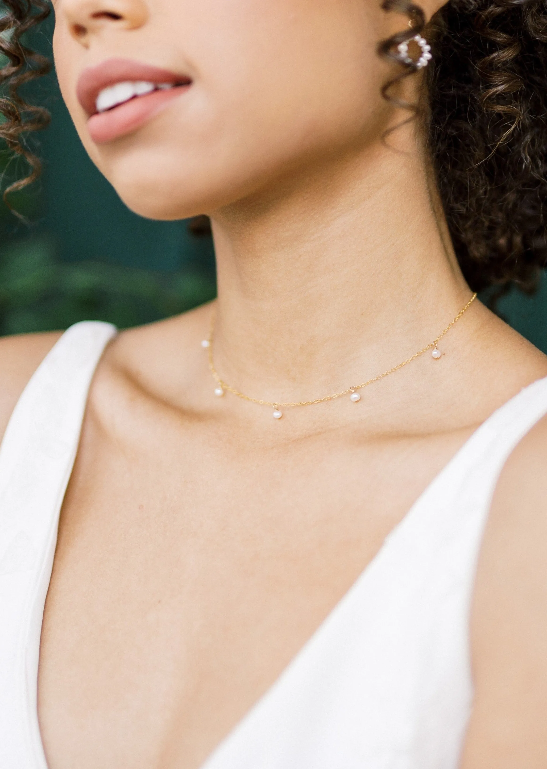 WILLA, ALEXA and ANAIS Freshwater Pearl Bridal Jewelry Set