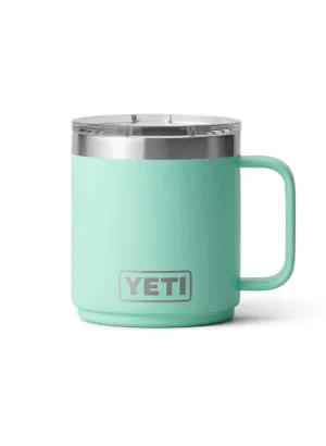 YETI Rambler 10 Oz Stackable Mug With Magslider Lid Seafoam YRAM10MS 